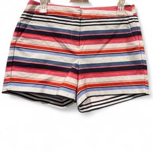 Beacan Cove Striped High Waisted Shorts Size 4 Preppy Summer